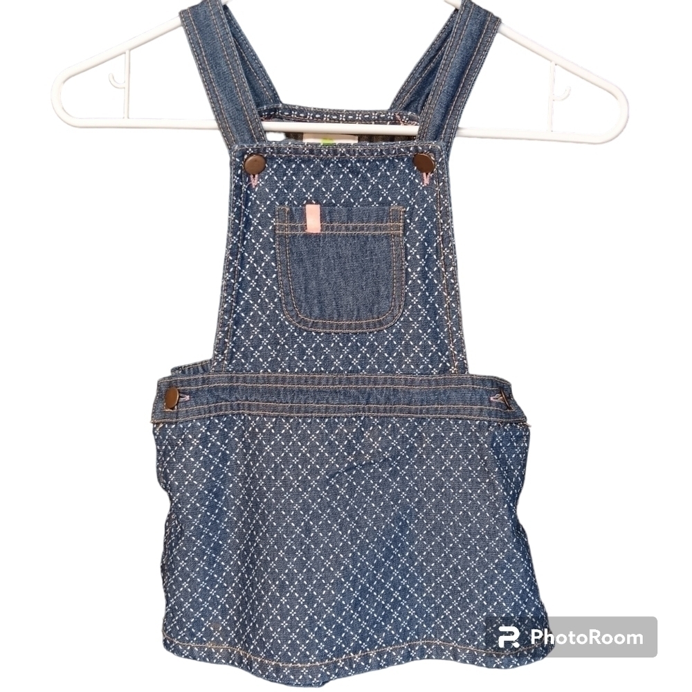 Emma's Garden 4t Drnim Skort Overall